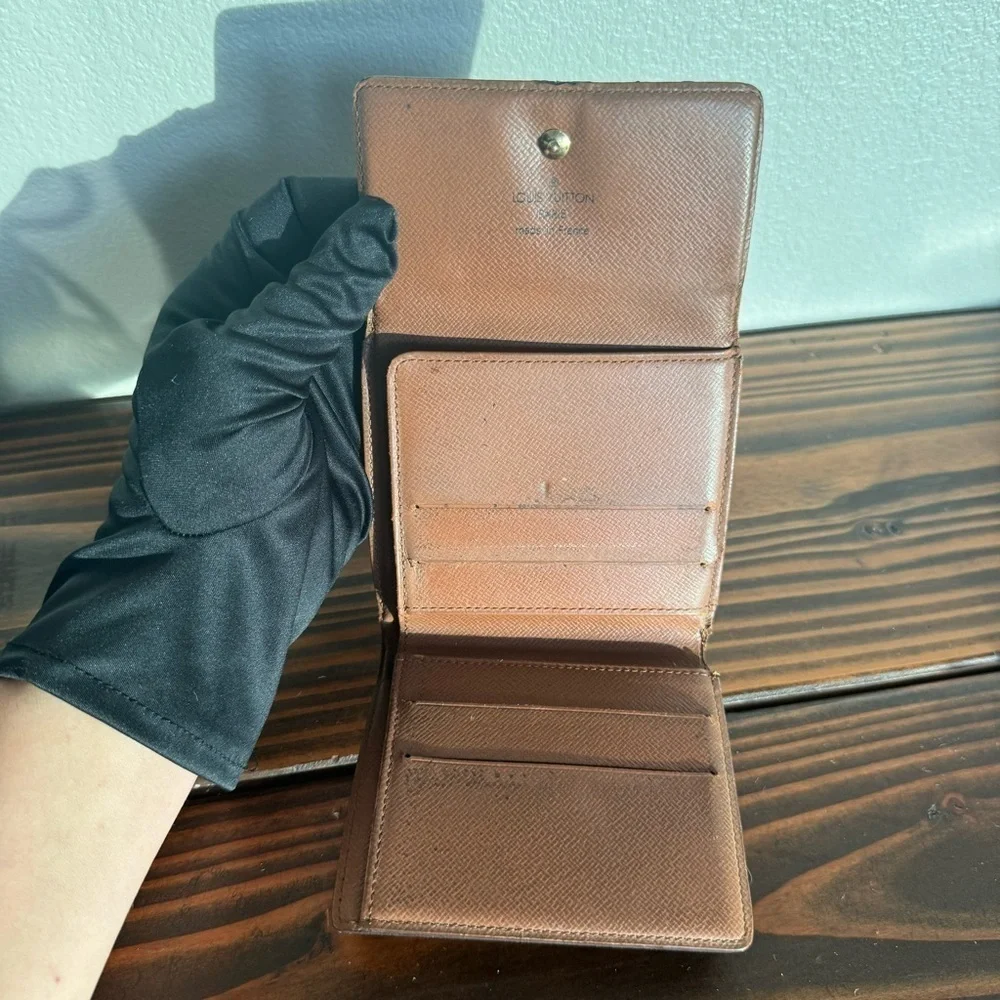 Louis Vuitton Elise Wallet Canvas Monogram
